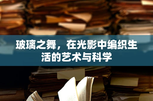 玻璃之舞，在光影中编织生活的艺术与科学