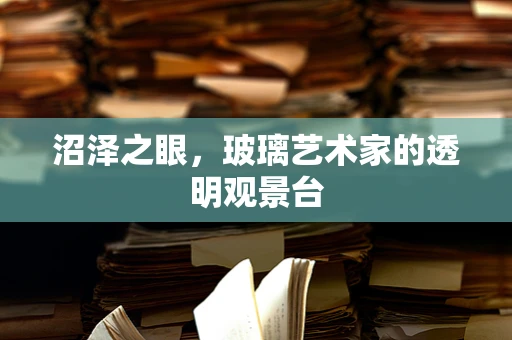 沼泽之眼，玻璃艺术家的透明观景台