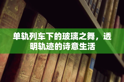 单轨列车下的玻璃之舞，透明轨迹的诗意生活