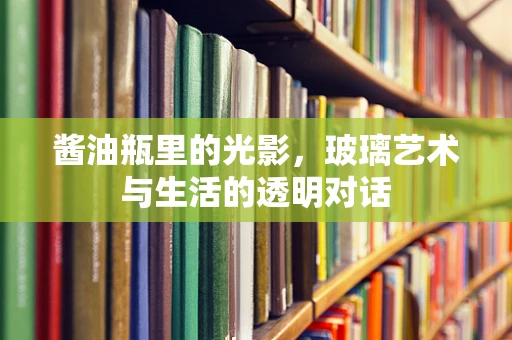 酱油瓶里的光影，玻璃艺术与生活的透明对话