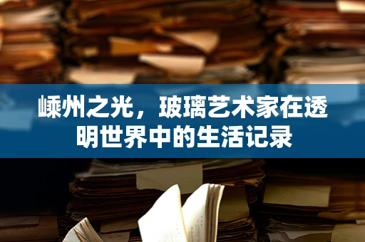 嵊州之光，玻璃艺术家在透明世界中的生活记录